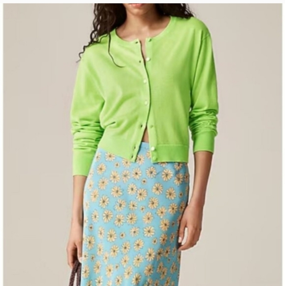 Featherweight cashmere cardigan **Flawed Size XS BZ400